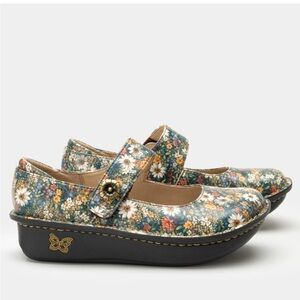 Alegria Floral Mary Jane Dress Shoes